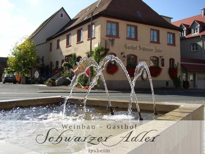Schwarzer Adler - Hotel Garni Ipsheim Exterior foto
