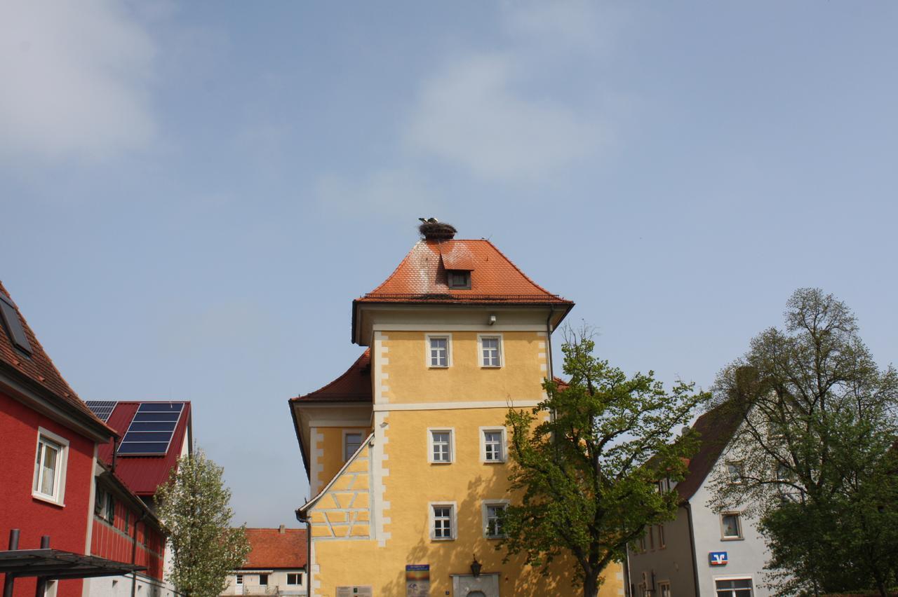 Schwarzer Adler - Hotel Garni Ipsheim Exterior foto